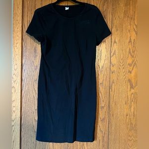 Black t-shirt dress - medium